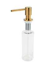 Sæbedispenser til indbygning messing